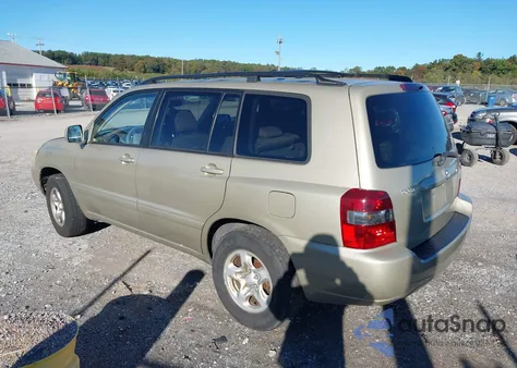 2006 Toyota Highlander from USA, damaged, VIN JTEDD21A060136481